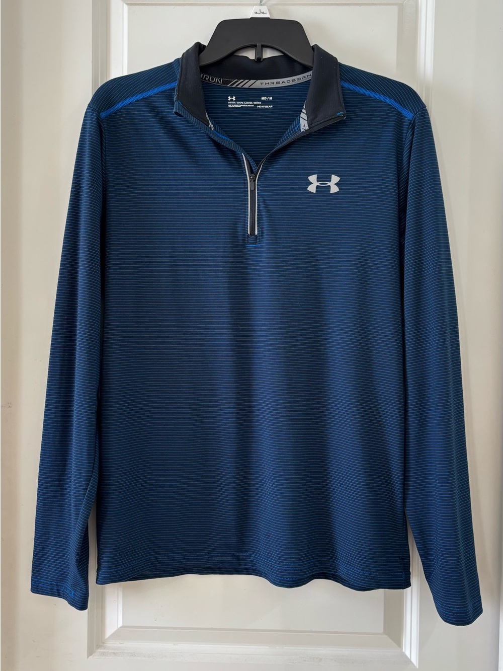 Under Armour Blue Navy Quarter-Zip Performance Jacket